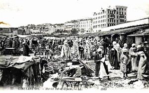 Constantine - Marche Bab-El-Djabia - 1921